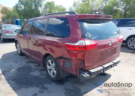2017 Toyota Sienna Le 8 Passenger from USA, damaged, VIN 5TDKZ3DC0HS793815